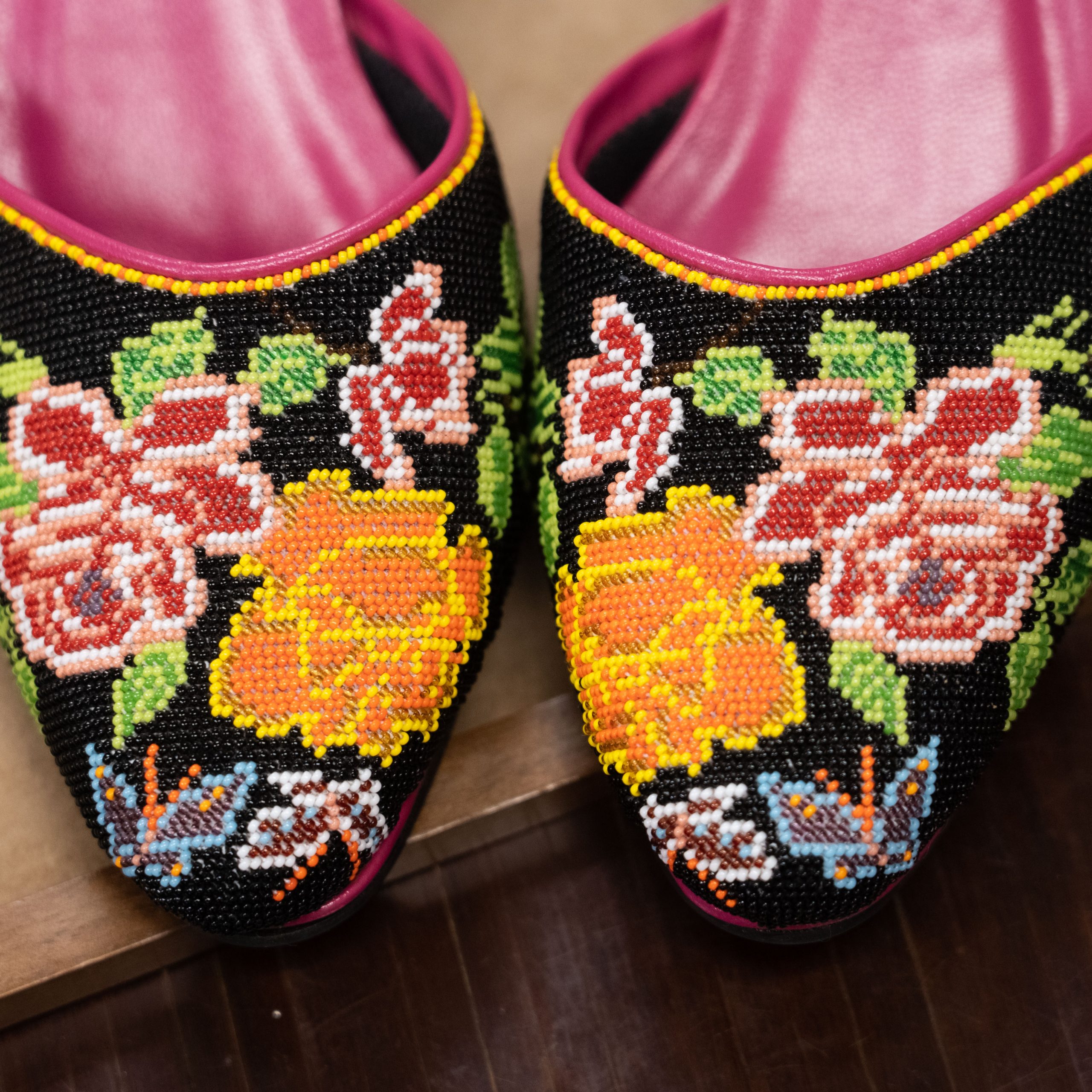 The Dying Art of Handmade 'Nyonya' Beaded Shoes